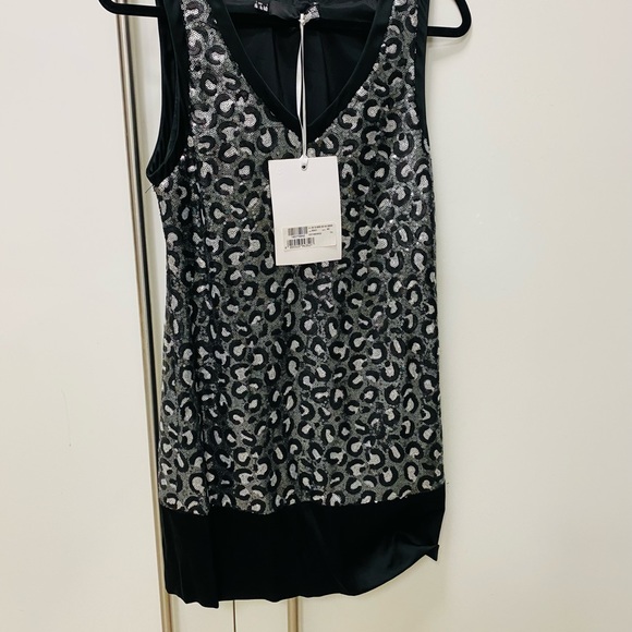 NWT Love Moschino Sequin-Embellished Cocktail Dress Size 4 - Picture 11 of 11